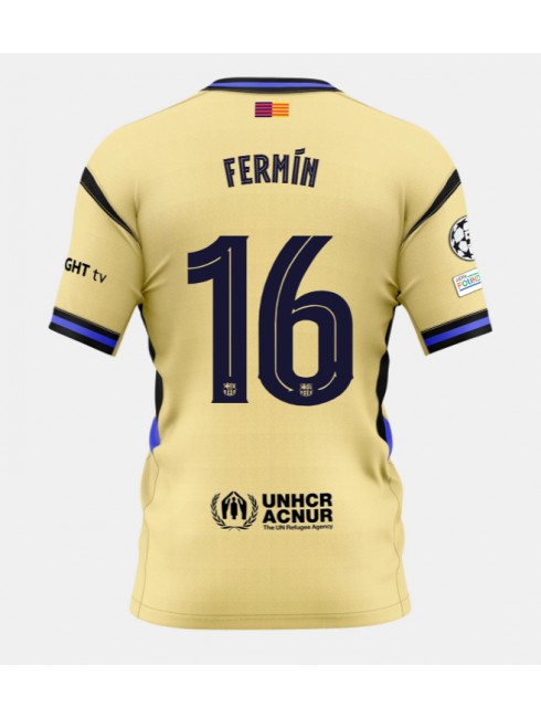 Barcelona Fermin Lopez #16 Auswärtstrikot 2025-26 Kurzarm Barcelona Fermin Lopez #16 Auswärtstrikot 2025-26 Kurzarm